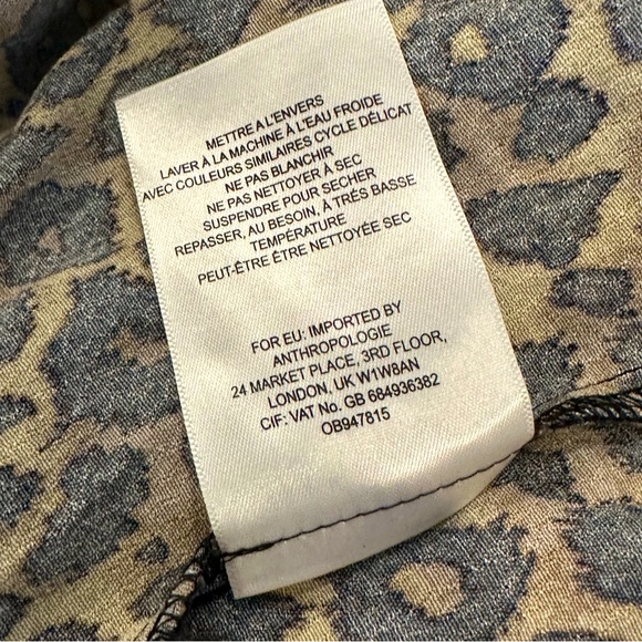 NEW Maeve by Anthropologie Juno Leopard Dress, Size Medium - Picture 7 of 7